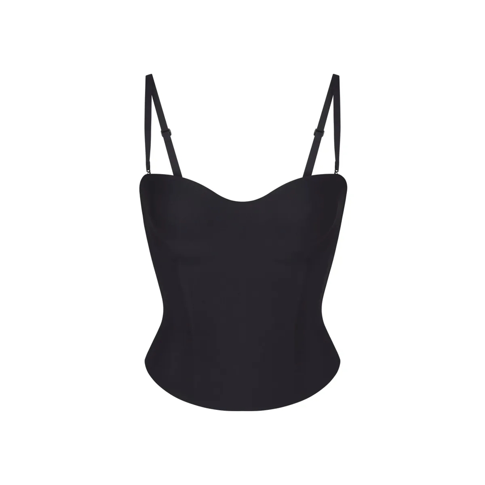SKIMS Onyx Corset Top